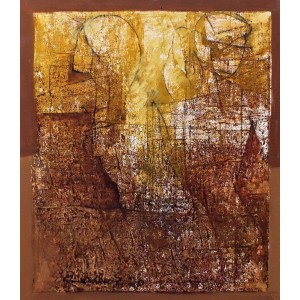 Mashkoor Raza, 36 x 30 Inch, Oil on Canvas, Figurative Painting, AC-MR-457